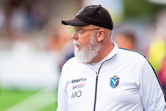 Växjös tränare Magnus Olsson deppar