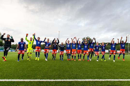Izunna Uzochukwu, goalkeeper Andreas Lie, Sondre Brunstad
