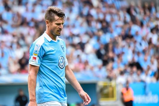 Malmö FFs Markus Rosenberg deppar