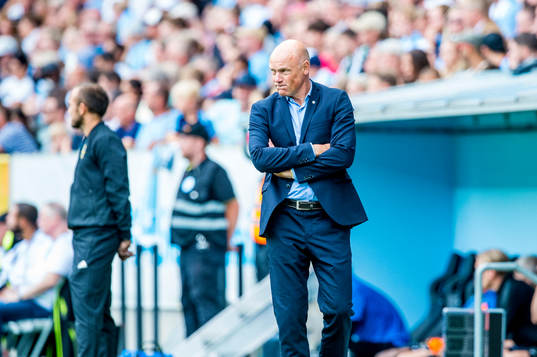 Malmö FFs tränare Uwe Rösler deppar