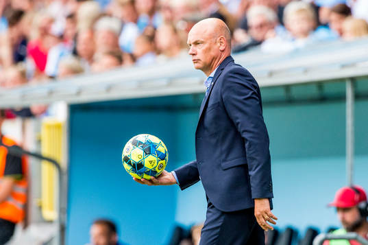 Malmö FFs tränare Uwe Rösler deppar