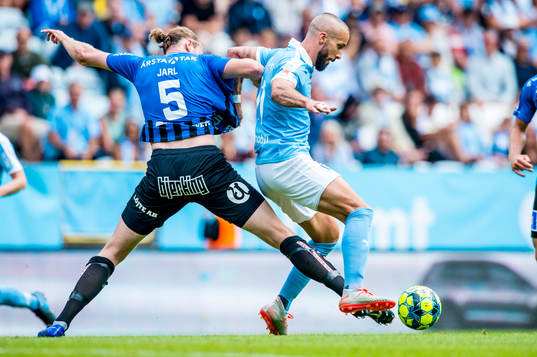 Sirius Daniel Jarl mot Malmö FFs Guillermo Molins