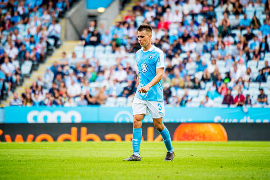 Malmö FFs Jonas Knudsen deppar