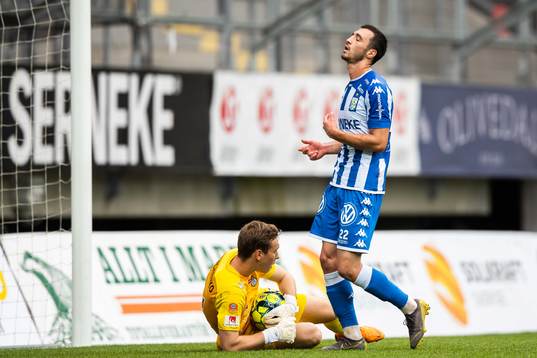 IFK Göteborgs Giorgi Kharaishvili deppar