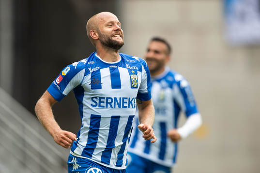 IFK Göteborgs Robin Söder jublar