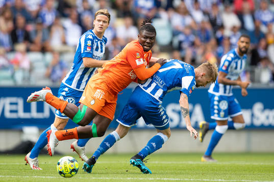 AFC Eskilstunas Onyedikachukwu Samuel Nnamanimot IFK