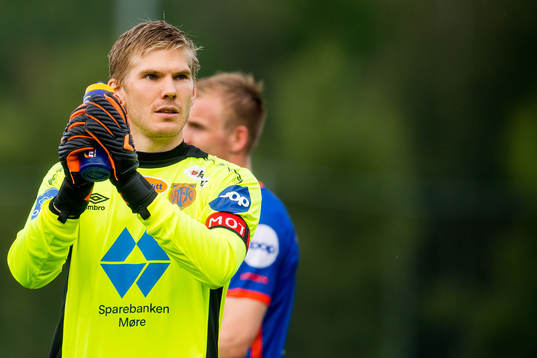 Goalkeeper Andreas Lie of Aalesund