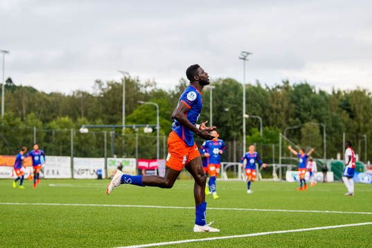 Pape Habib Gueye of Aalesund celebrates