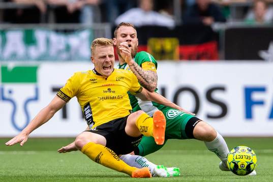 Elfsborgs Per Frick och Hammarbys David Fällman