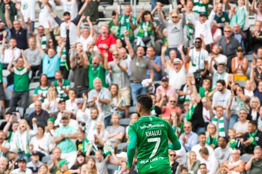 Hammarbys Imad Khalili jublar