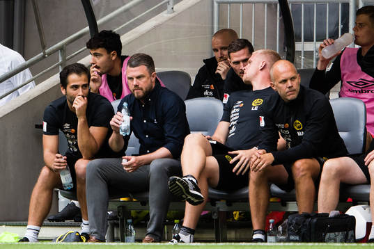 Elfsborgs manager Jimmy Thelin