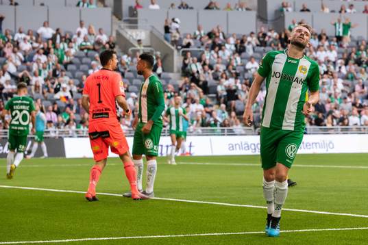 Hammarbys Mads Fenger Nielsen deppar