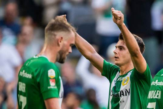 Hammarbys Alexander Kacaniklic jublar
