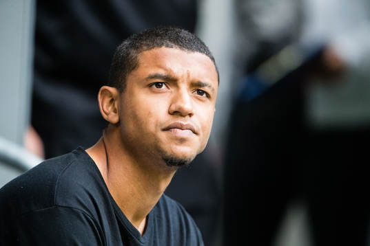 Zé Vitor innan fotbollsmatchen i Allsvenskan mellan