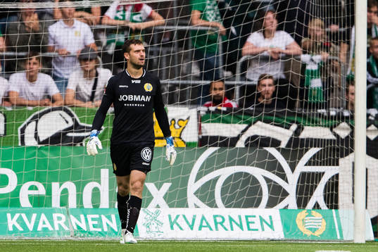 Hammarbys målvakt Davor Blazevic