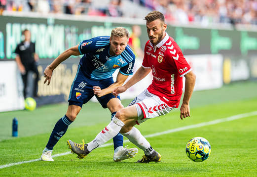 Kalmars Fidan Aliti och Djurgårdens Jonathan Ring