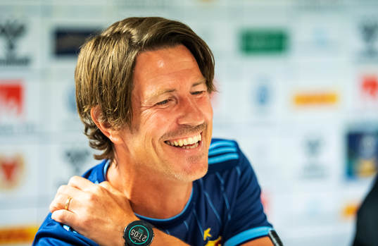 Djurgårdens tränare Thomas Lagerlöf