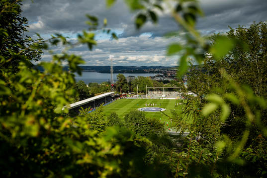 Vy över Stadsparksvallen