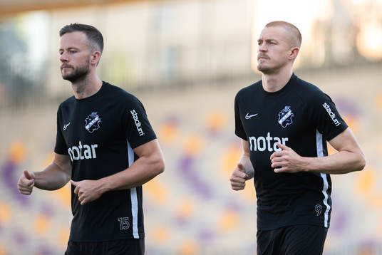 Robert Lundström and Rasmus Lindkvist of AIK
