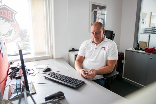 Malmö Redhawks ordförande Mats Larsson