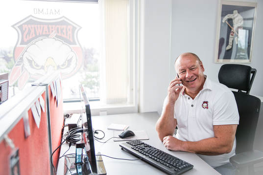 Malmö Redhawks ordförande Mats Larsson