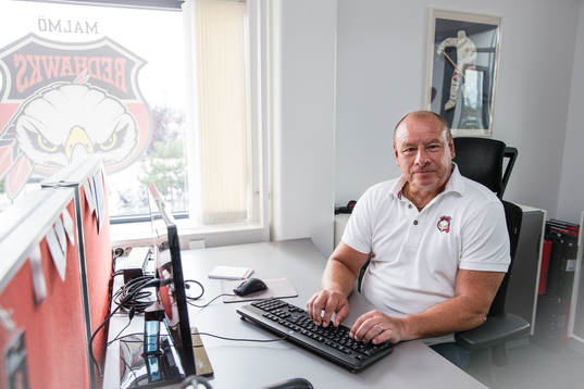 Malmö Redhawks ordförande Mats Larsson