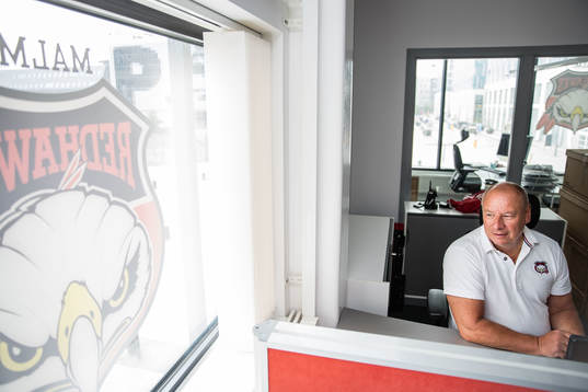 Malmö Redhawks ordförande Mats Larsson
