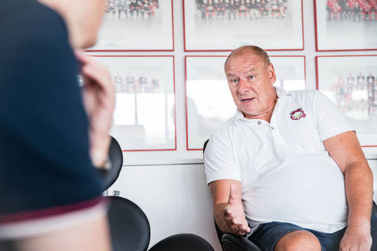Malmö Redhawks ordförande Mats Larsson
