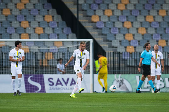 Sebastian Larsson of AIK looks dejected