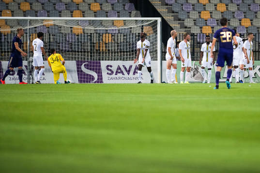 Daniel Granli, goalkeeper Oscar Linnér, Henok Goitom,