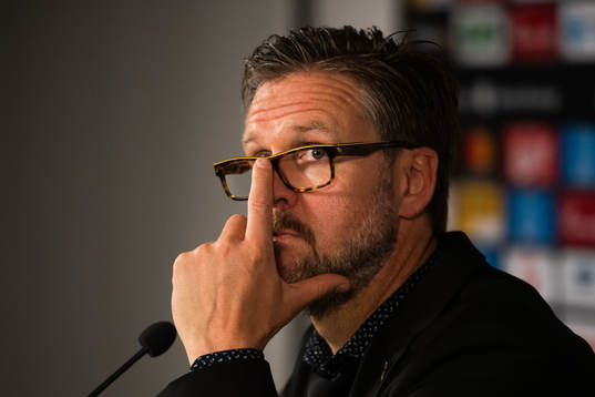 Rikard Norling, head coach of AIK at the press conference