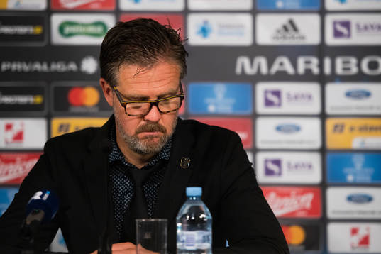 Rikard Norling, head coach of AIK at the press conference