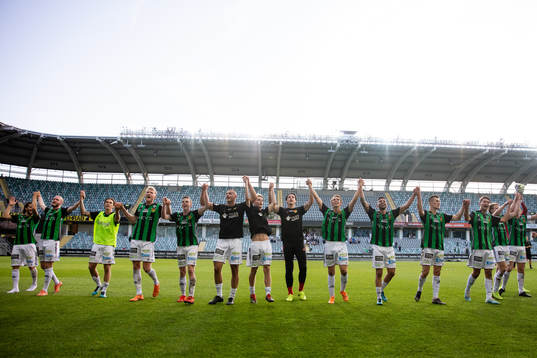 GAIS jublar och tackar klacken