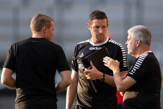 GAIS tränare Patrik Ingelsten, assisterande tränare