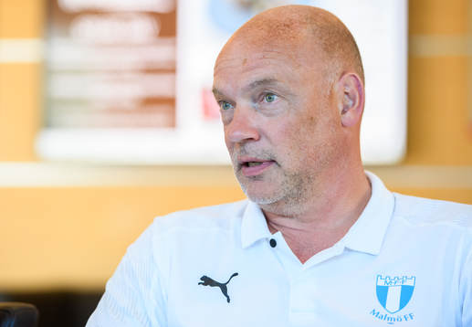 Uwe Rösler, head coach of Malmö FF