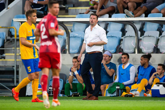 Jens Gustafsson, head coach of IFK Norrköping
