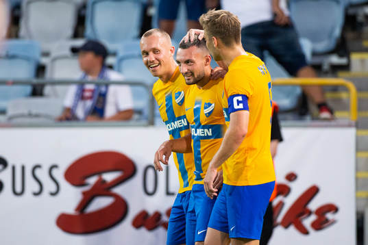 Christoffer Nyman, Sead Haksabanovic and Gudmundur