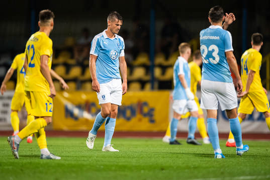 Markus Rosenberg of Malmö FF looks dejected