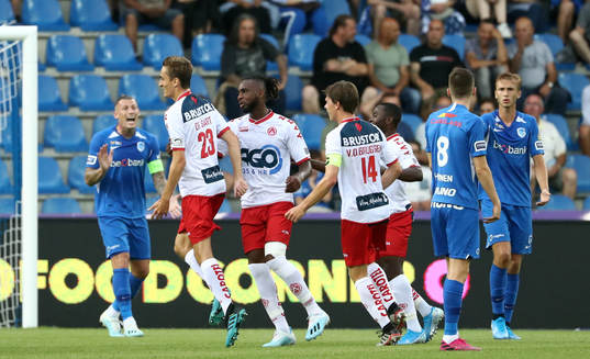 GENK, BELGIUM - JULY 26: Julien De Sart of Kortrijk
