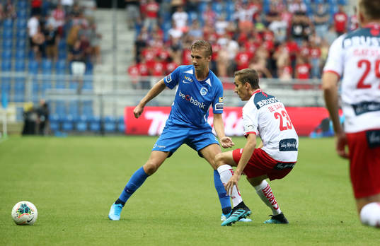 GENK, BELGIUM - JULY 26: Benjamin Nygren of Krc Genk and
