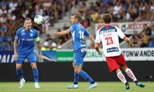 GENK, BELGIUM - JULY 26: Benjamin Nygren of Krc Genk