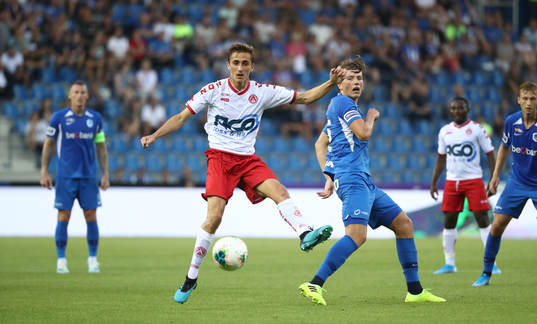 GENK, BELGIUM - JULY 26: Julien De Sart of Kortrijk and
