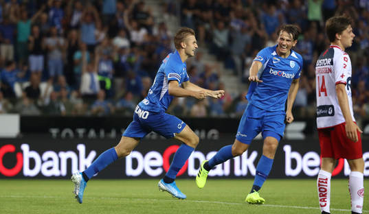 GENK, BELGIUM - JULY 26: Benjamin Nygren of Krc Genk