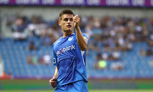 GENK, BELGIUM - JULY 26: Joakim Maehle of Krc Genk