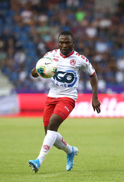 GENK, BELGIUM - JULY 26: Abdul Jeleel Ajagun of Kv Kortrijk