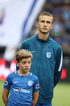 GENK, BELGIUM - JULY 26: Benjamin Nygren of Krc Genk
