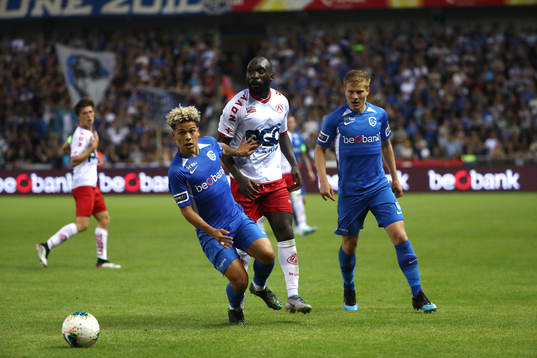 GENK, BELGIUM - JULY 26: Manuel Benson of Krc Genk and