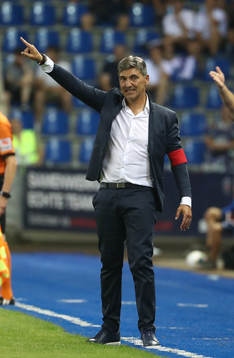 GENK, BELGIUM - JULY 26: Felice Mazzu, head coach of Krc
