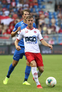 GENK, BELGIUM - JULY 26: Andriy Batsula of Kortrijk
