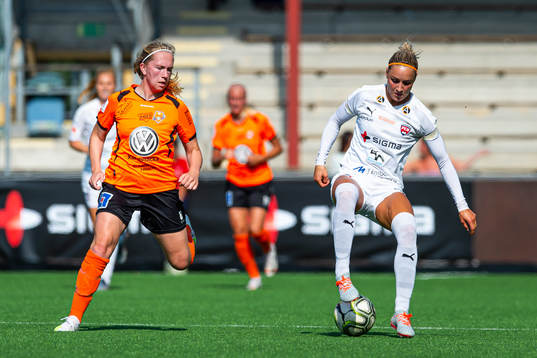 Kungsbackas Hanna Spets och Rosengårds Sanne Troelsgaard